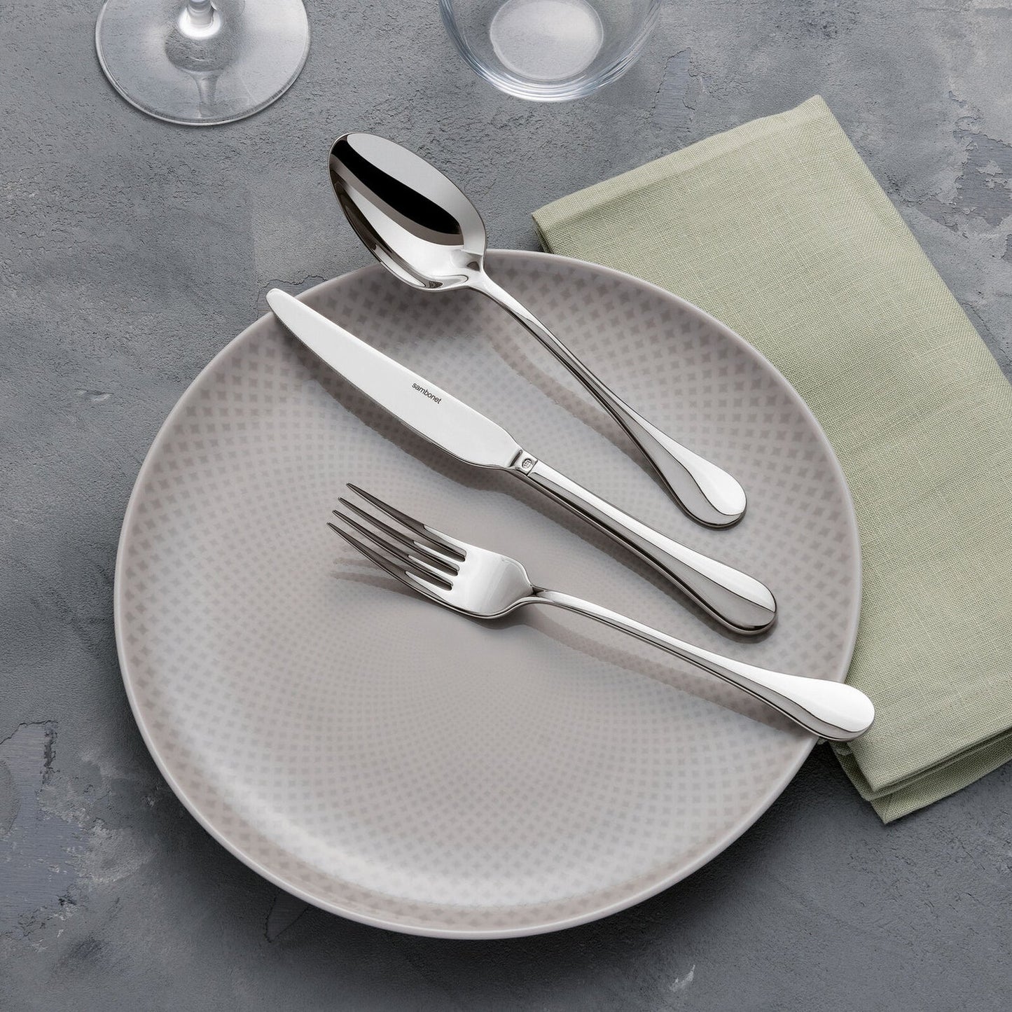 BLOOM SET 24 POSATE INOX LUCIDO