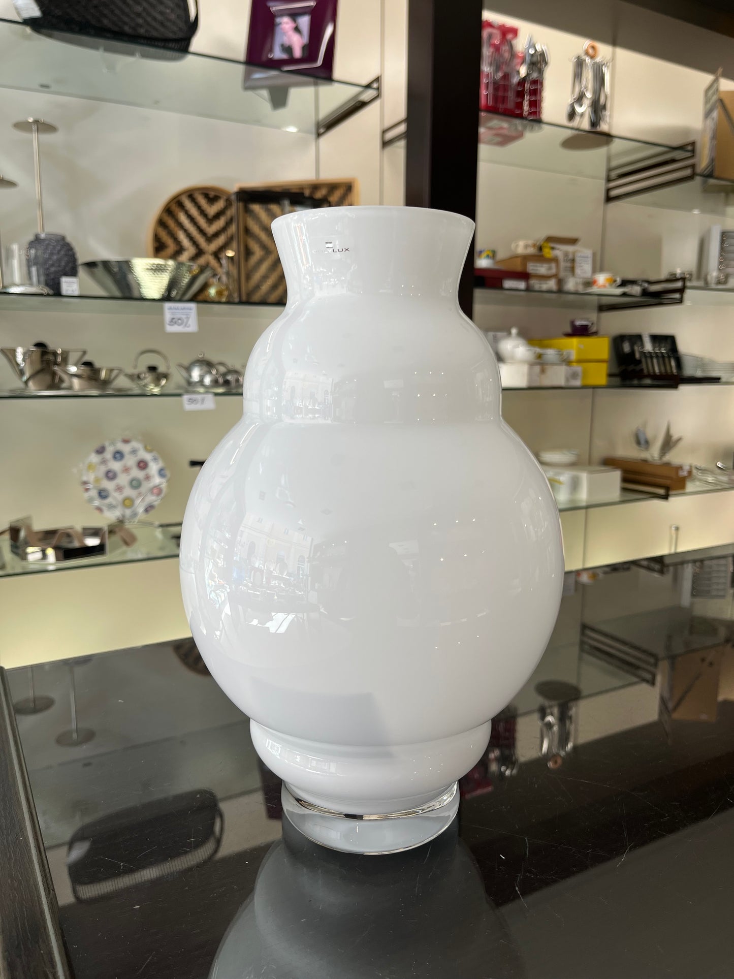 BOMBETTA VASO OPALE BIANCO OL03140