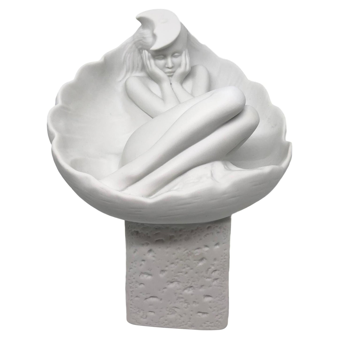 ZODIACS FIGURINA CANCRO POLIRESINA BIANCA