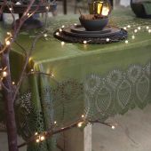 TOVAGLIA IMPERMEABILE VINILE 150X264 DARK GREEN