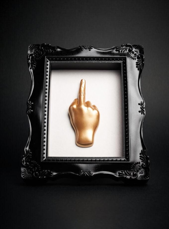 FRAME FINGER GOLD