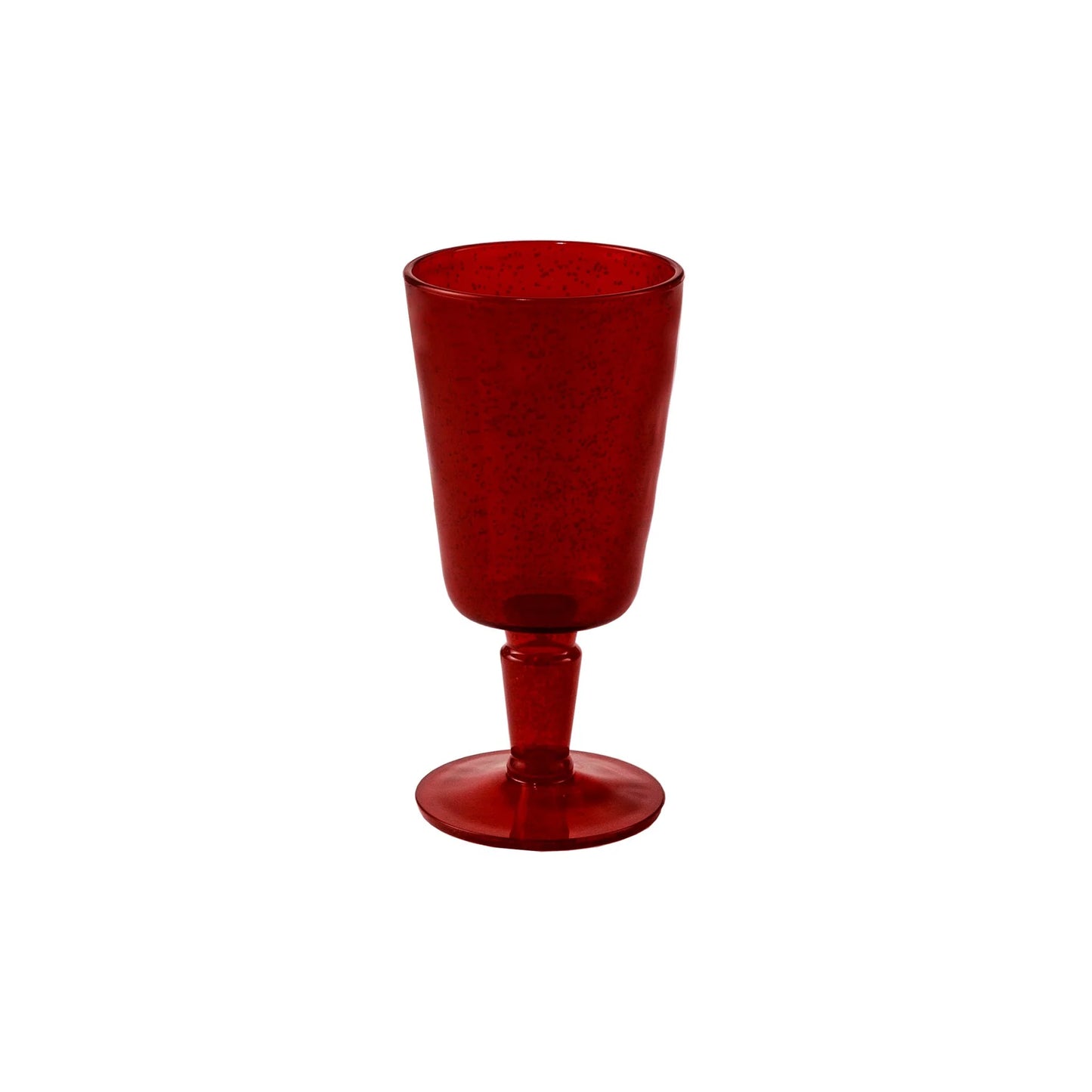 MEMENTO 6 CALICI "GOBLET" PLEXIGLASS ROSSO