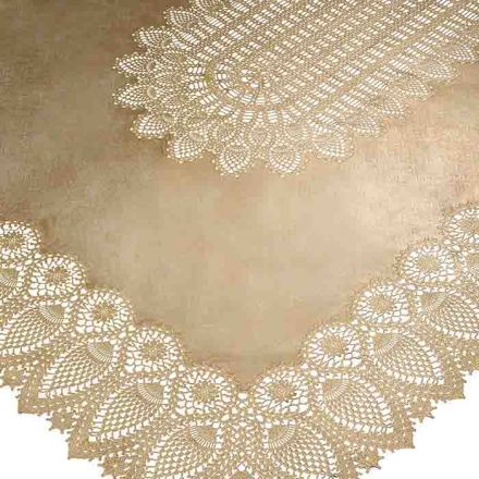TOVAGLIA IMPERMEABILE VINILE 150X264 GOLD