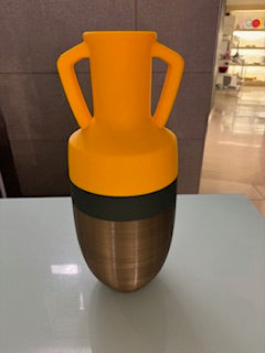 VASO OTTAVIANO H.42 BRONZE-MILITARY GREEN-MELON
