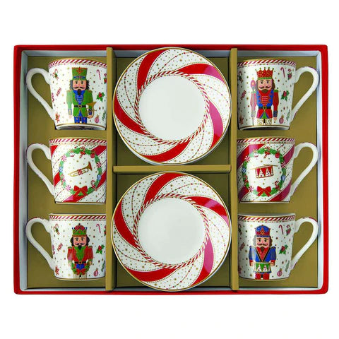 NUTCRACKER TWIST SET 6 TAZZINE