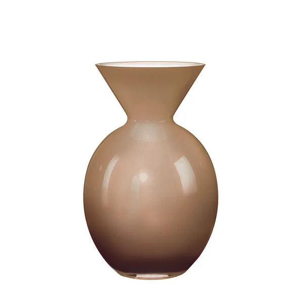 VASO PALLOTTINO OPALE FUME' H.30