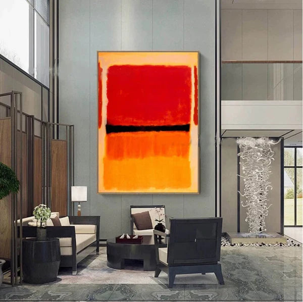 QUADRO RED-ORANGE 60X90