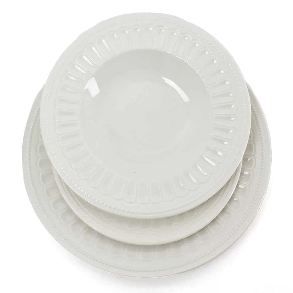 SENZA TEMPO SET 18 PIATTI BONE CHINA 52400
