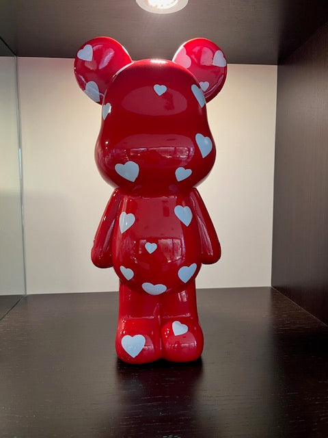 SALVADANAIO TEDDY RED CM.40