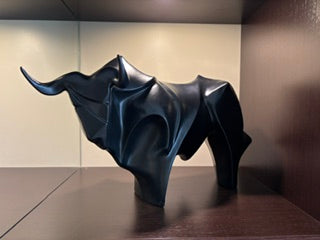 SCULTURA "BLACK OX" LARGE VINCENZO DEL MONACO
