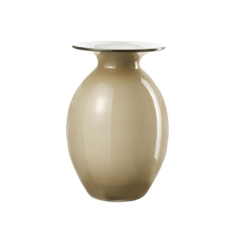 BOMBETTA VASO OPALE FUME' H.29,5