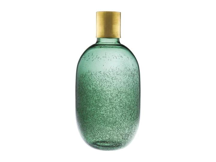 IKIGAI VASO VERDE/ORO H.45