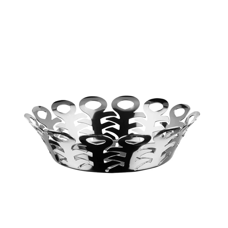 VIMINI CESTINO GRANDE INOX CM.25