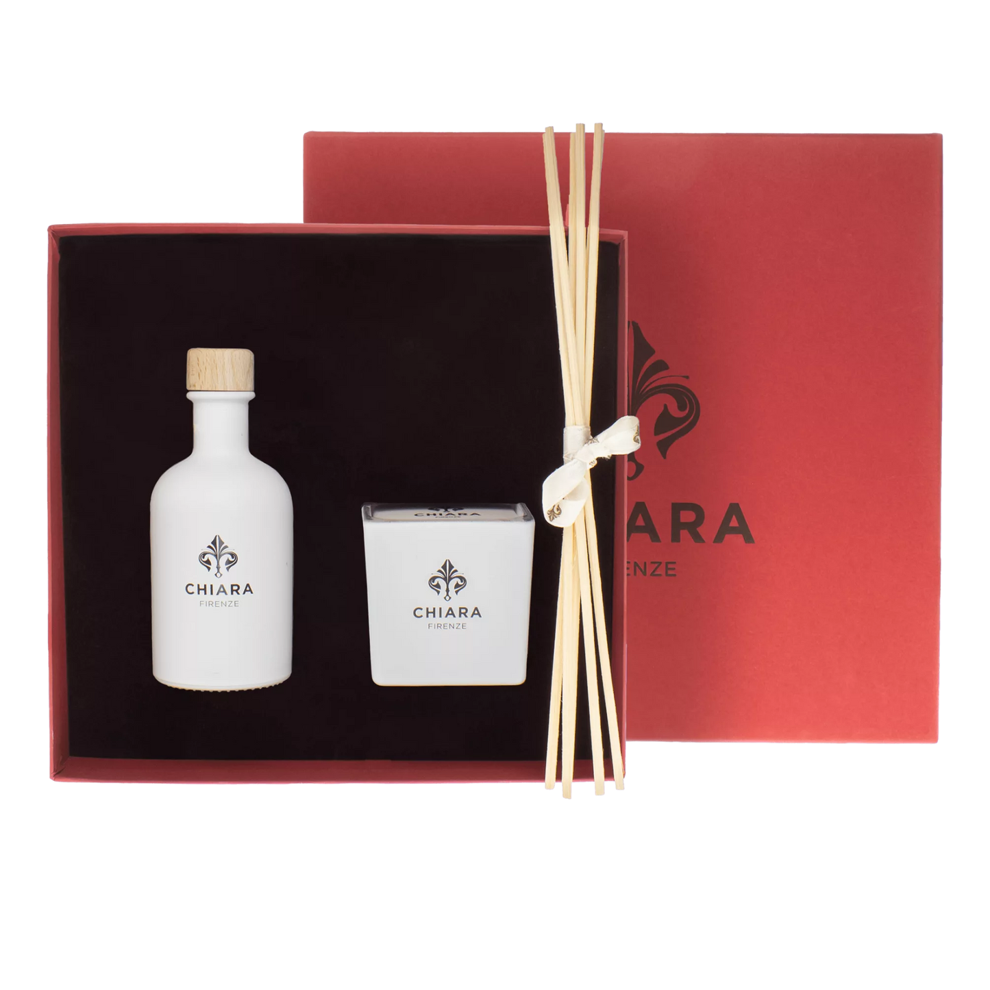AMBRA BOX CANDELA 80GR + FRAGRANZA 100ML