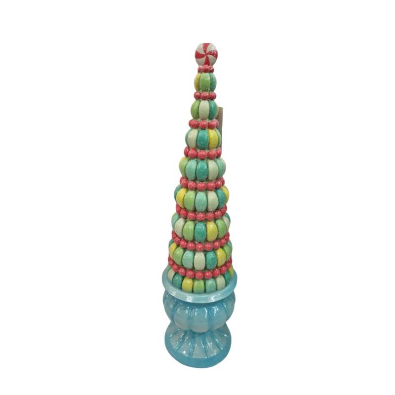 SUZETTE ALBERO AZZURRO H.53 56099 CERAMICA