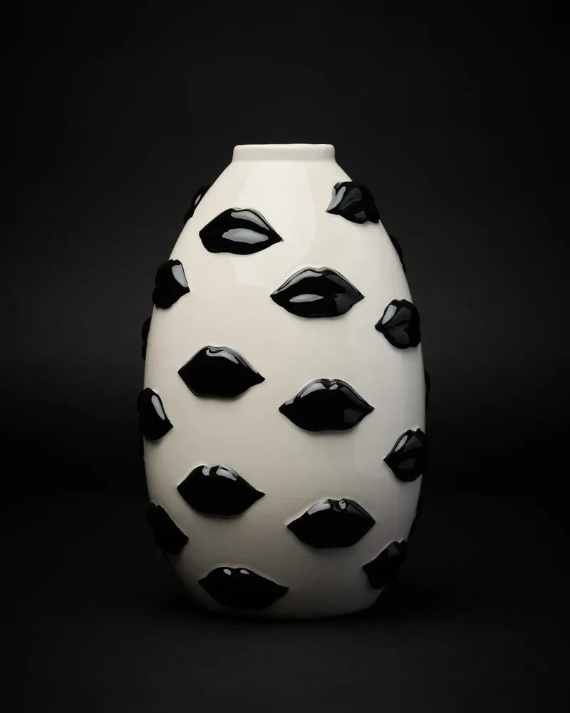 MOUTH VASO BLACK CM.22