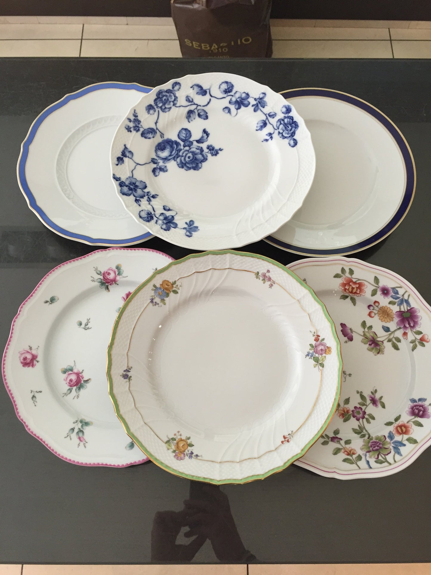 8 PIATTI SEGNAPOSTO MANIFATTURA DOCCIA