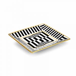 VOGUE SVUOTATASCHE PORCELLANA QUADRATO 55759