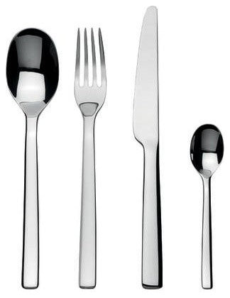 OVALE SET 24 POSATE ACCIAIO