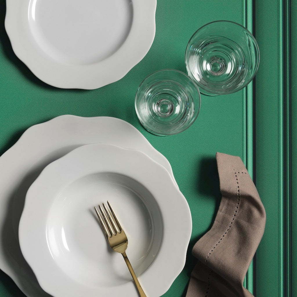 SET TAVOLA 18 PIATTI ROMANTIC WEISS