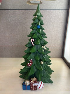 ALBERO VERDE CON REGALI CM.41