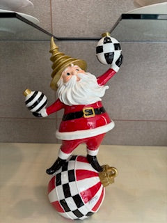 BABBO NATALE H216 SFERE CM.42,5