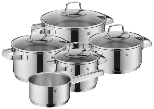BELMONTE INDUCTION SET PENTOLE INOX 9 PEZZI