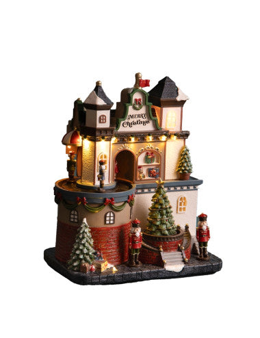 CARILLON CASA CON ALBERO NATALE 80267