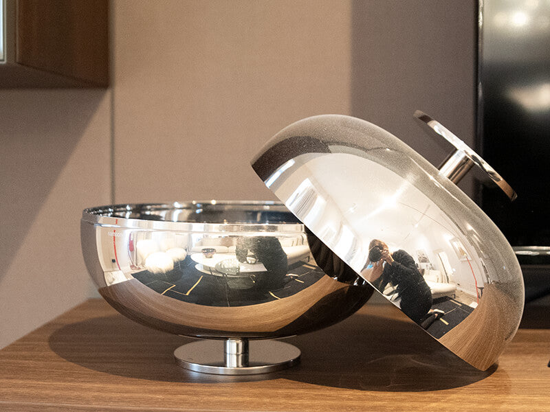 GIO' PONTI CENTROTAVOLA INOX