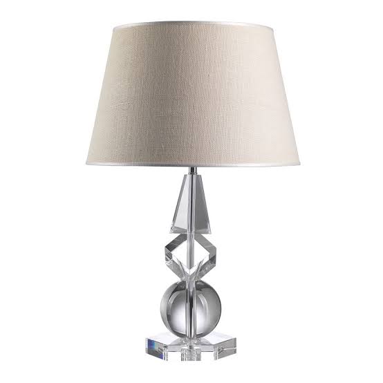 LAMPADA TRIGONOS CRISTALLO TRASPARENTE H.65