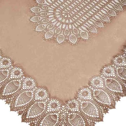 TOVAGLIA PIZZO VINILE 150X264 LINEN