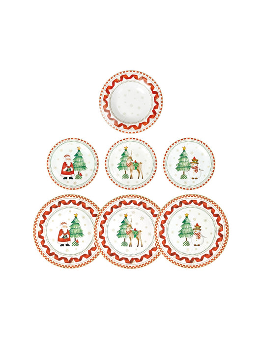 SET TAVOLA 18 PIATTI RACCONTI 84777