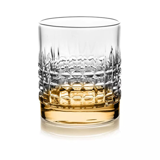 SHAKE & STIR 4 BICCHIERI WHISKY AMBRA