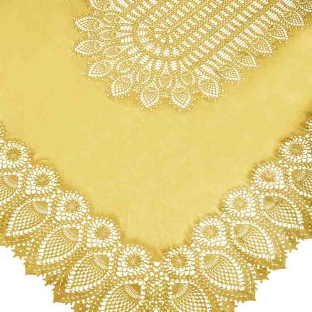 TOVAGLIA PIZZO VINILE 150X264 SUNFLOWER