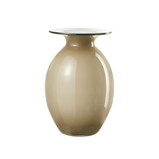 BOMBETTA VASO OPALE FUME' H.29,5