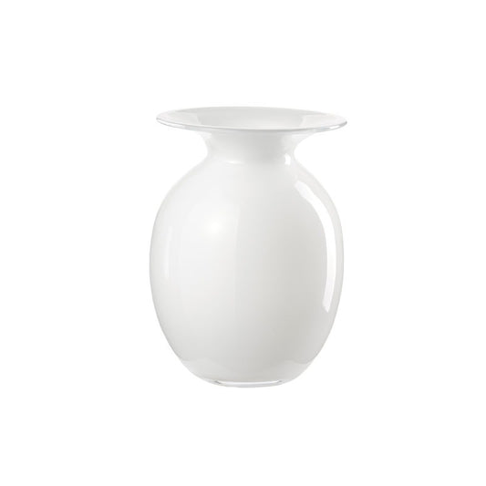 BOMBETTA VASO OPALE BIANCO H.25
