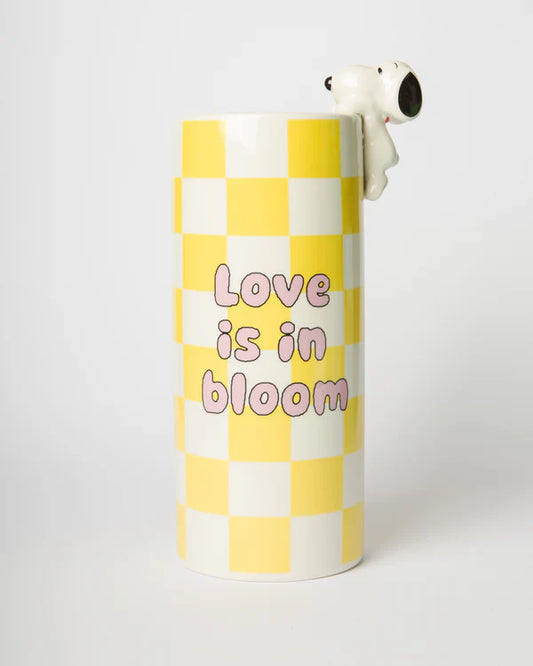 VASO SNOOPY LOVE IS... YELLOW