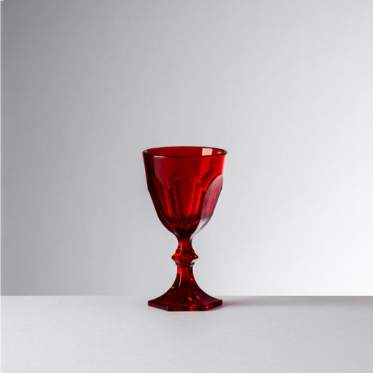 BIANCANEVE 6 LIQUORINI PLEXIGLAS ROSSO