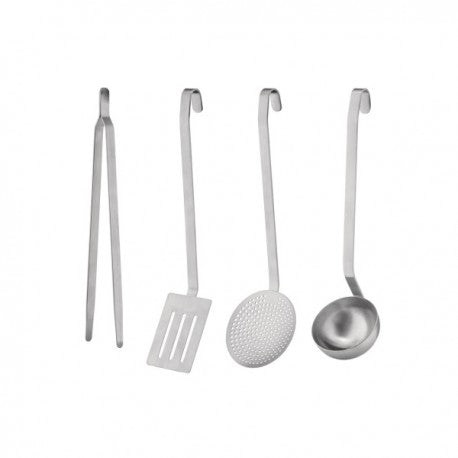 CONVIVIO SET UTENSILI CUCINA ACCIAIO