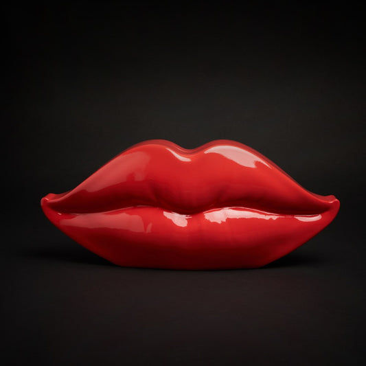 SALVADANAIO LIPS RED