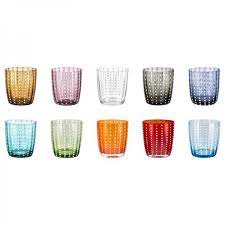 CARNIVAL 6 BICCHIERI MULTICOLOR