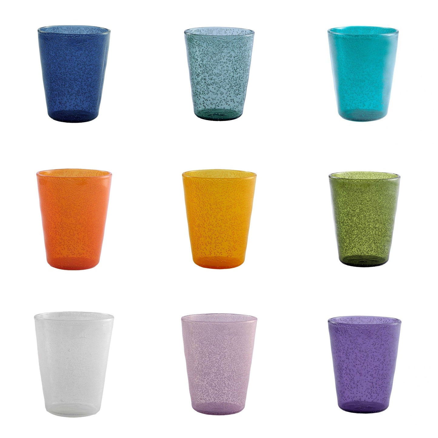 6 BICCHIERI PLEX MULTICOLOR